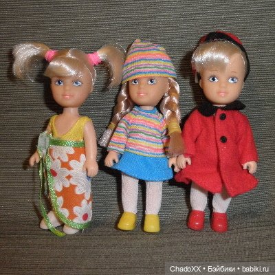 Снова новенькие в моей коллекции мини кукол. Часть 2