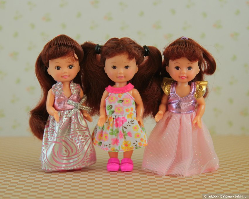 Снова новенькие в моей коллекции мини кукол. Часть 4
