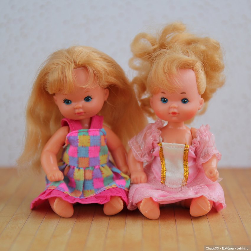 Снова новенькие в моей коллекции мини кукол. Часть 5
