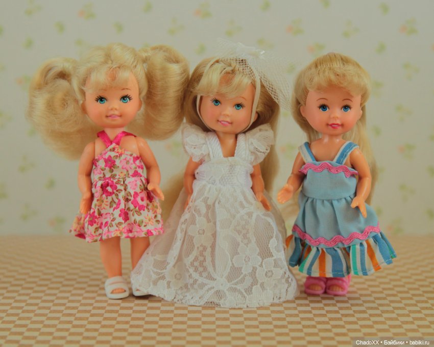 Снова новенькие в моей коллекции мини кукол. Часть 4