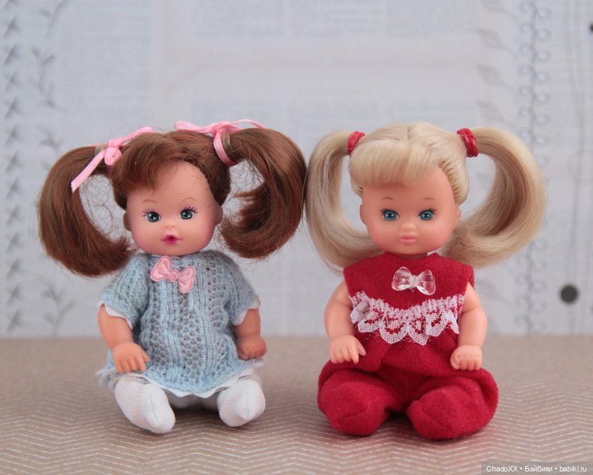 Снова новенькие в моей коллекции мини кукол. Часть 5