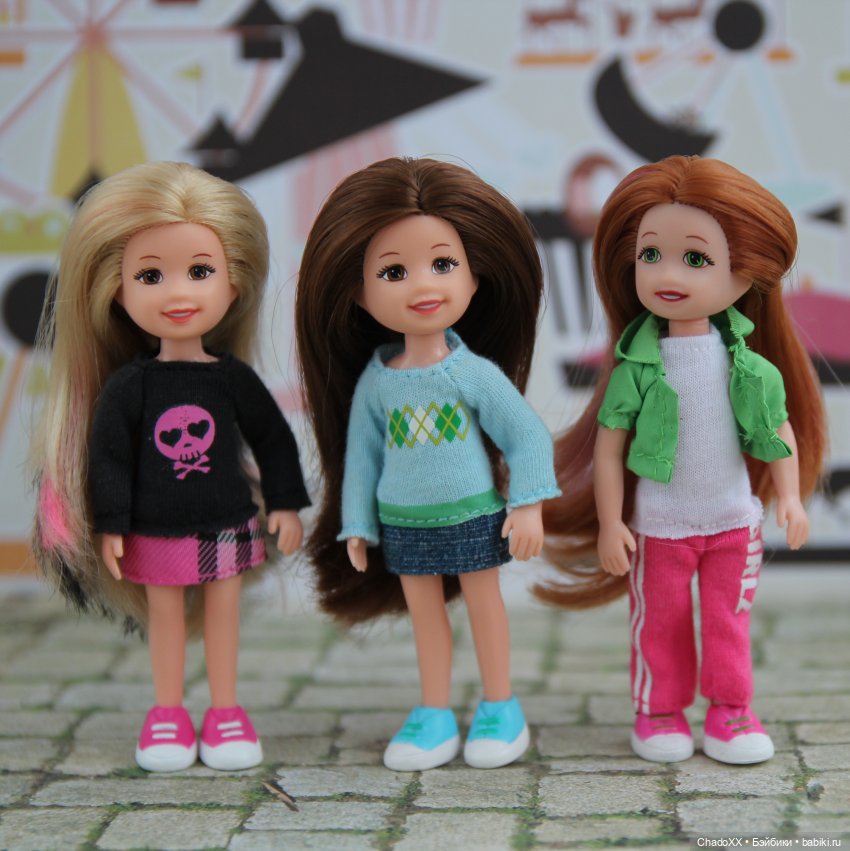 Снова новенькие в моей коллекции мини кукол. Часть 5
