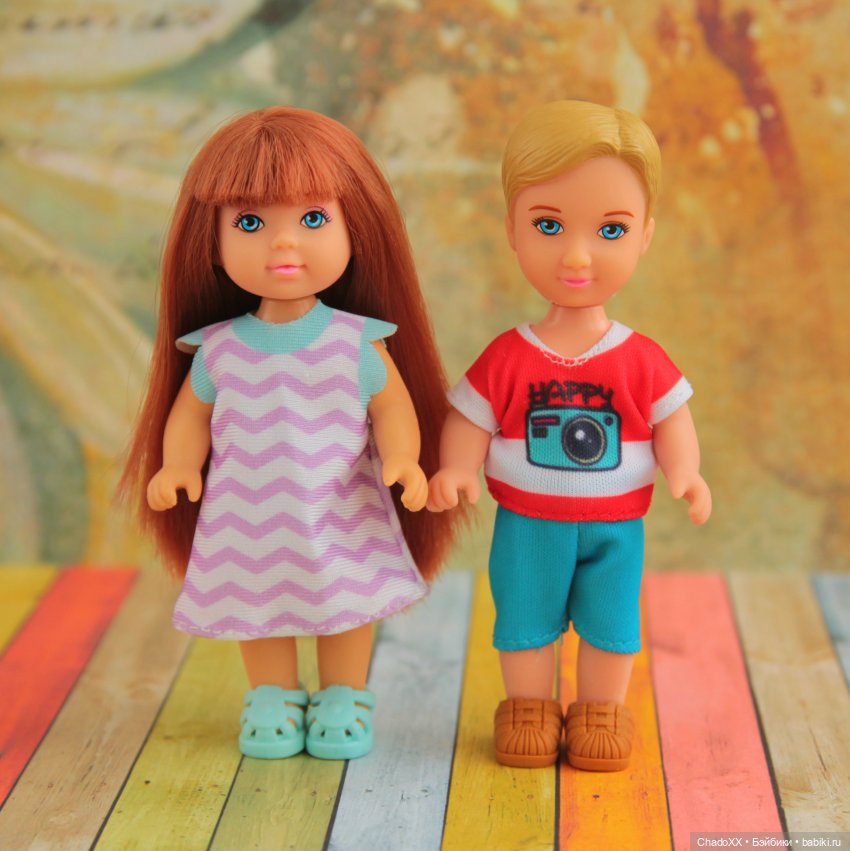 Снова новенькие в моей коллекции мини кукол. Часть 4