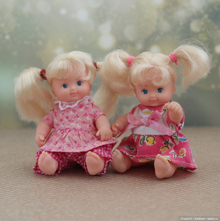 Снова новенькие в моей коллекции мини кукол. Часть 5