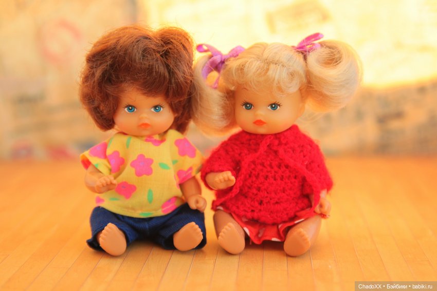 Снова новенькие в моей коллекции мини кукол. Часть 5