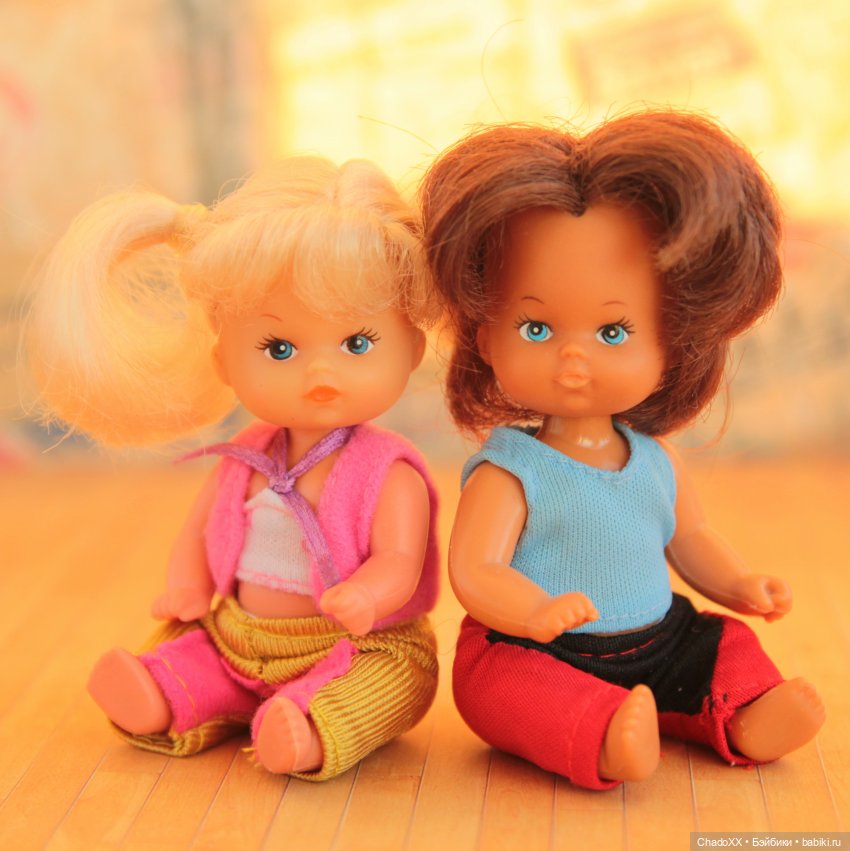 Снова новенькие в моей коллекции мини кукол. Часть 5