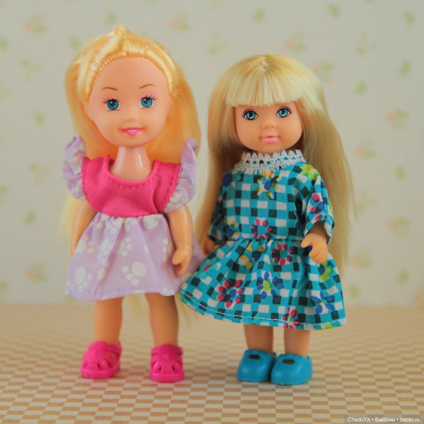 Снова новенькие в моей коллекции мини кукол. Часть 4