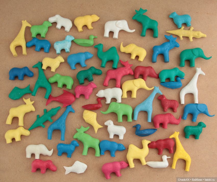 Друзья детства. Маленькие игрушечки из СССР: зверушки