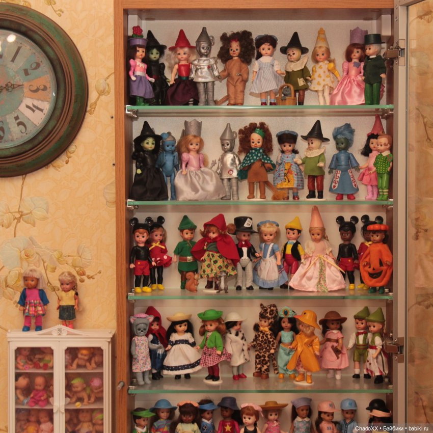 Витрины с мини-куклами. Часть 3: Мадам Александр и Ко (фото 2)