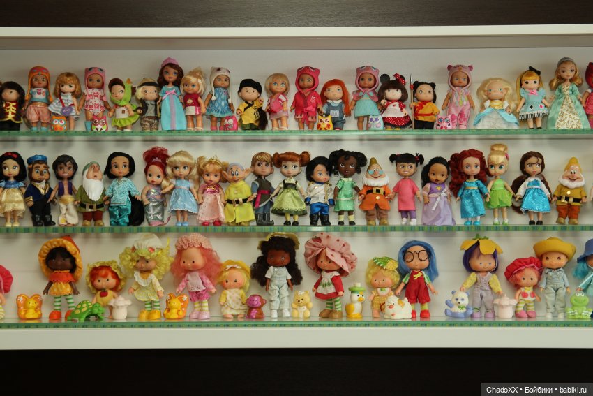 Витрины с мини-куклами. Часть 4: мультяшки (фото 3)