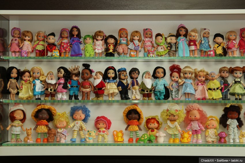 Витрины с мини-куклами. Часть 4: мультяшки (фото 2)