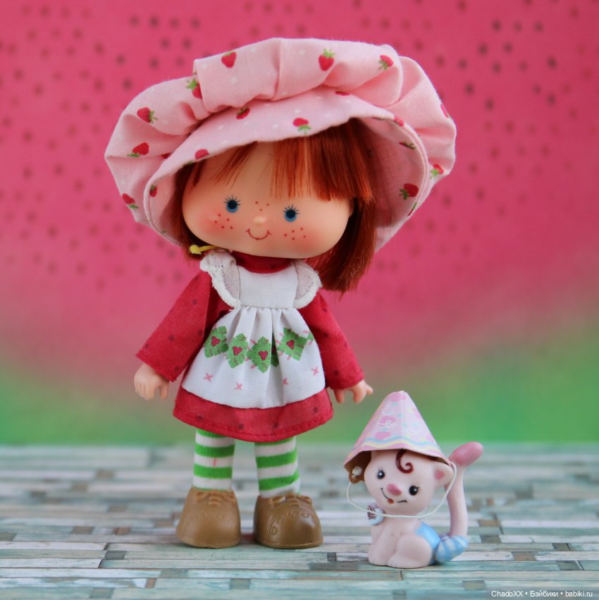 Мультяшки с нижней полочки: винтажные Клубнички Strawberry Shortcake от Кеннер (фото 10)