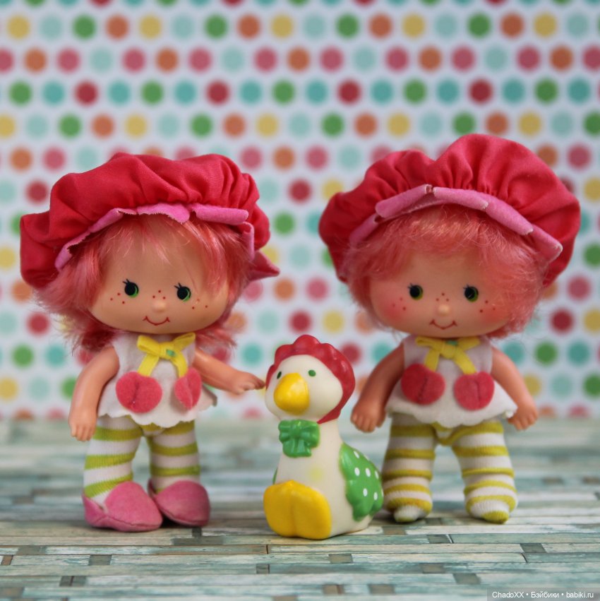 Мультяшки с нижней полочки: винтажные Клубнички Strawberry Shortcake от Кеннер (фото 7)