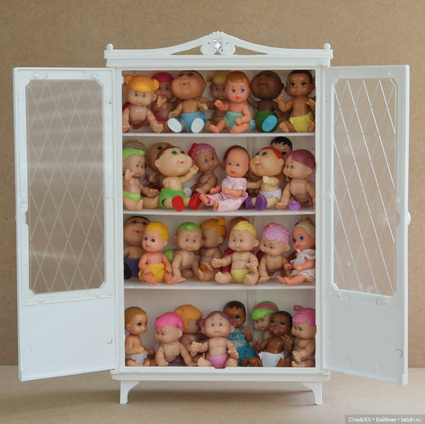 Мелко-мелко-мелкота. Самые мини пупсята в моей коллекции