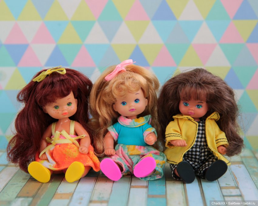 Новые мини куколки в моей коллекции. Часть 3