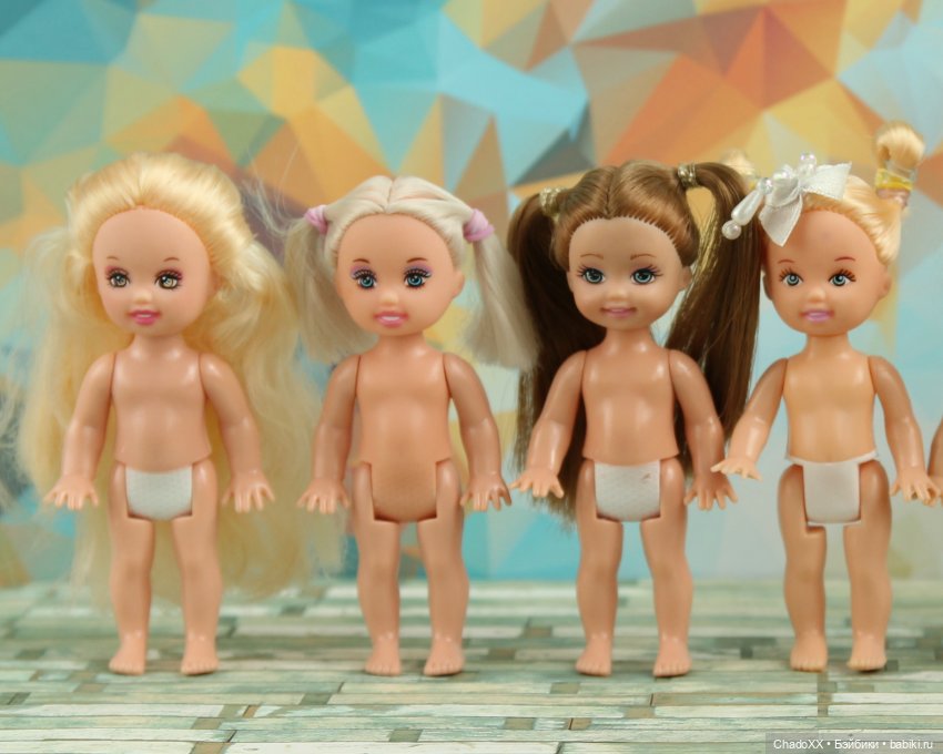 Новые мини куколки в моей коллекции. Часть 4