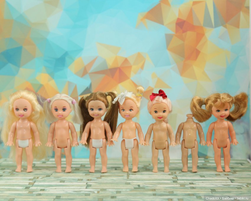 Новые мини куколки в моей коллекции. Часть 4