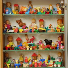 Ребята и зверята (с элементами городской и природной среды) Моя коллекция мелких игрушечек из СССР