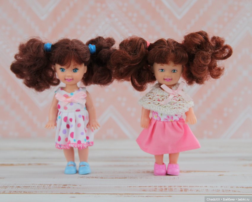 И ещё немного новеньких в моей коллекции мини кукол. Часть 1