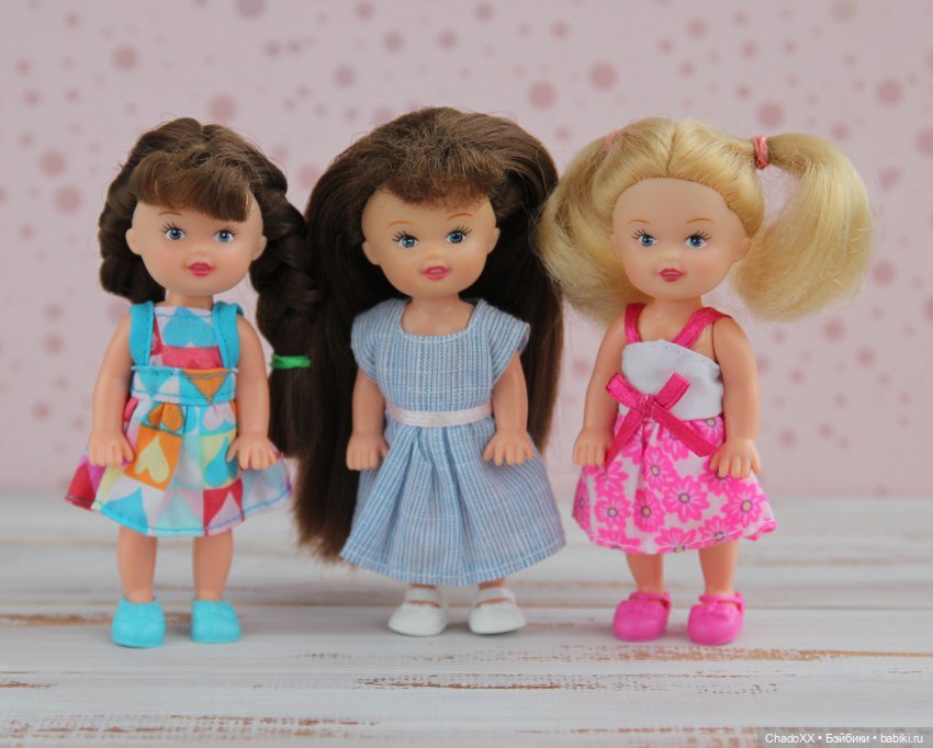 И ещё немного новеньких в моей коллекции мини кукол. Часть 1
