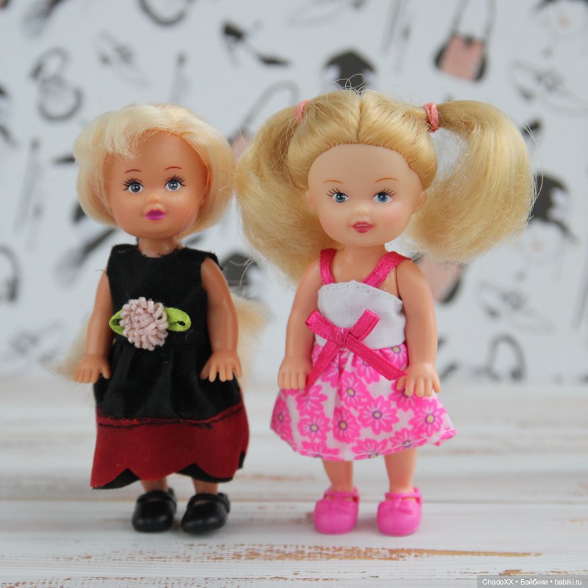 И ещё немного новеньких в моей коллекции мини кукол. Часть 1