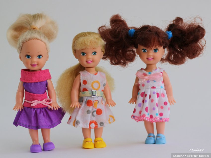 И ещё немного новеньких в моей коллекции мини кукол. Часть 1