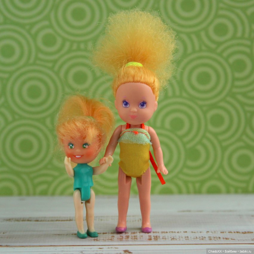 И ещё немного новеньких в моей коллекции мини кукол. Часть 2