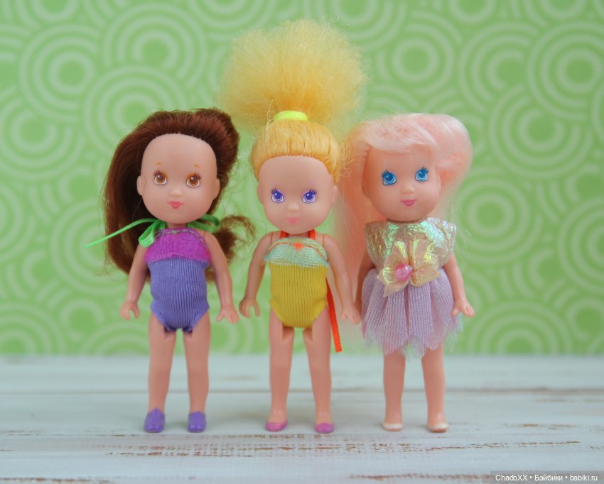 И ещё немного новеньких в моей коллекции мини кукол. Часть 2