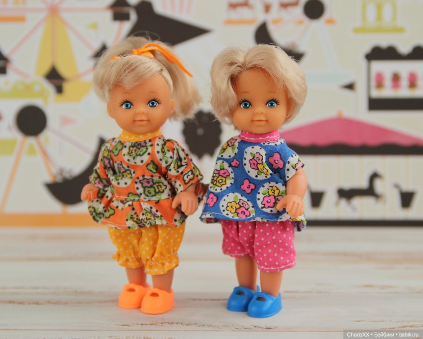 И ещё немного новеньких в моей коллекции мини кукол. Часть 2