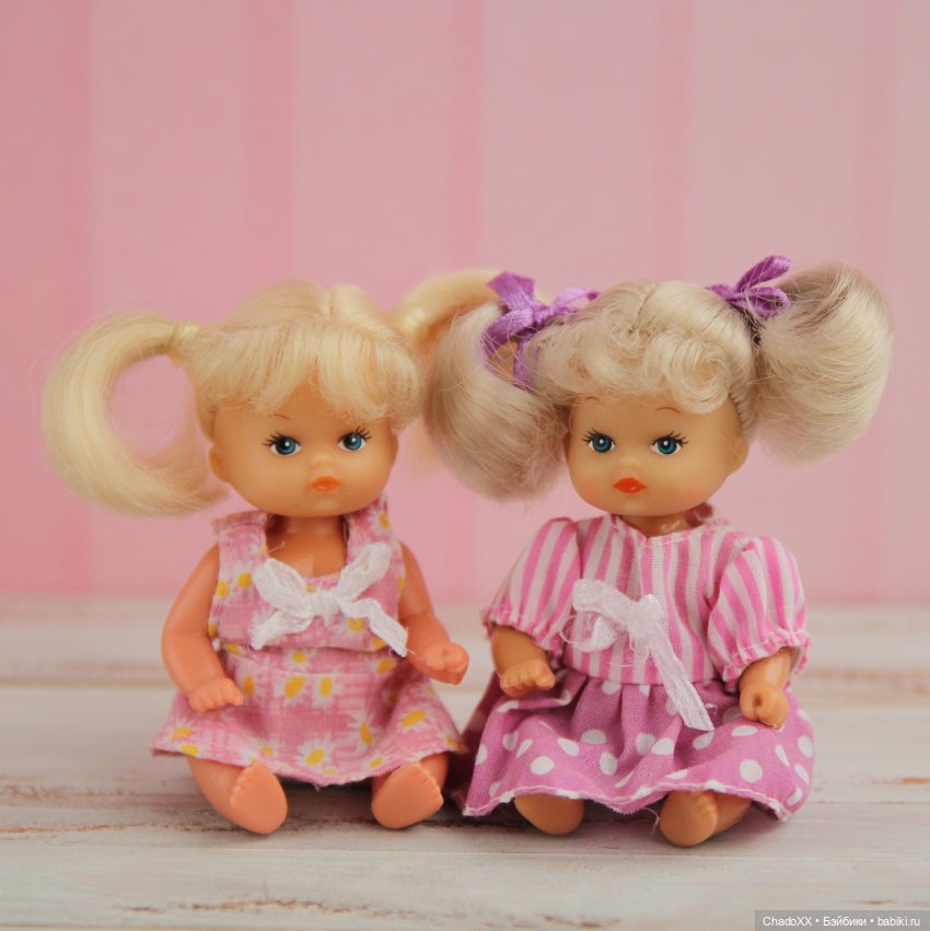 И ещё немного новеньких в моей коллекции мини кукол. Часть 2