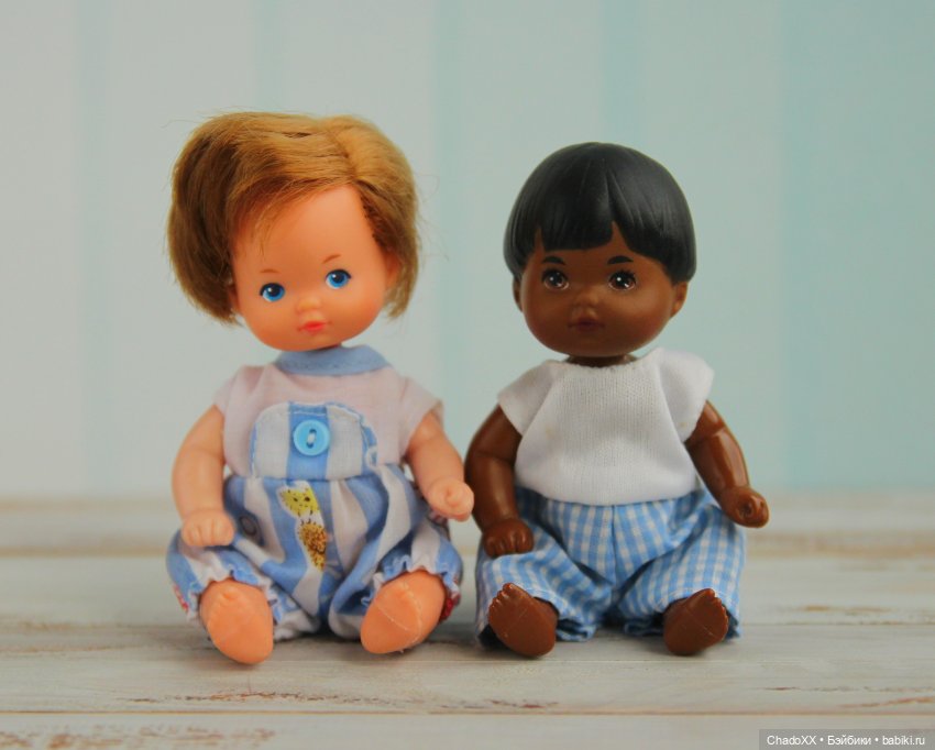 И ещё немного новеньких в моей коллекции мини кукол. Часть 2
