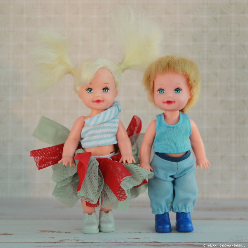 И ещё немного новеньких в моей коллекции мини кукол. Часть 3