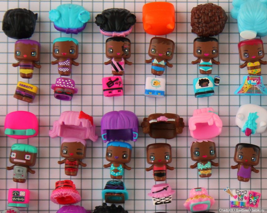 Сто пятнадцать негритят. Часть 2 - особо мелкое, от 2 до 6см (фото 9)