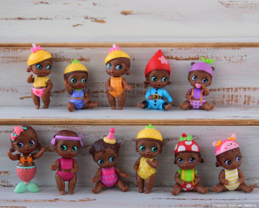 Сто пятнадцать негритят. Часть 2 - особо мелкое, от 2 до 6см (фото 4)