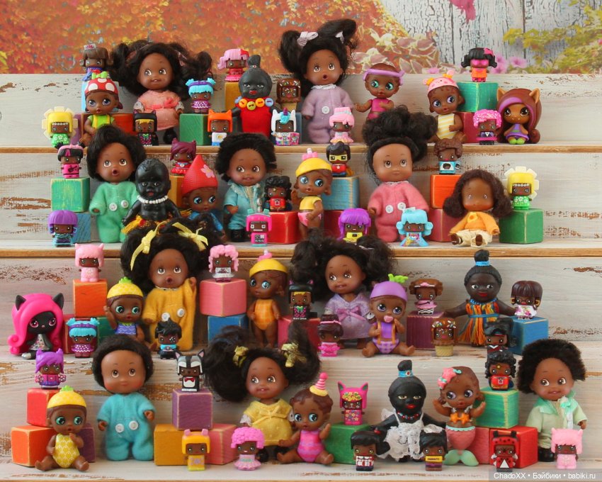 Сто пятнадцать негритят. Часть 2 - особо мелкое, от 2 до 6см (фото 2)