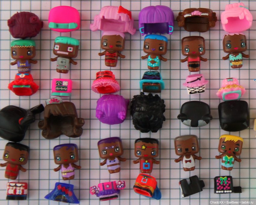 Сто пятнадцать негритят. Часть 2 - особо мелкое, от 2 до 6см (фото 8)