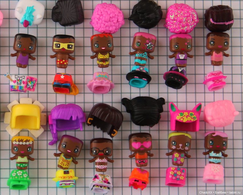 Сто пятнадцать негритят. Часть 2 - особо мелкое, от 2 до 6см (фото 7)