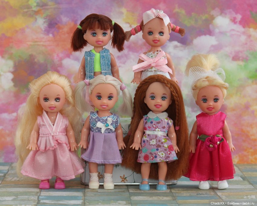 Показываю новеньких: мини куколки в моей коллекции. Часть 2 (фото 5)