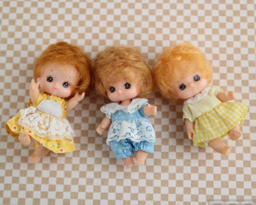 Показываю новеньких: мини куколки в моей коллекции. Часть 2