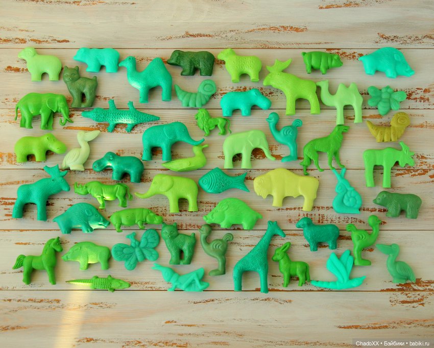 Новости нашего зоопарка. Мини-фигурки животных из СССР