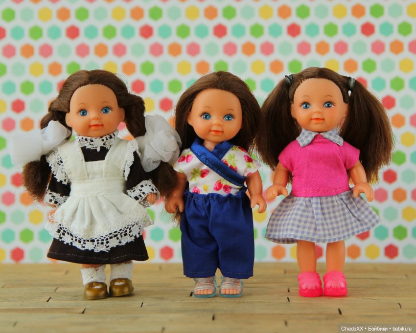 Новенькие маленькие. Пополнение в моей коллекции мини кукол. Часть 1 (фото 7)