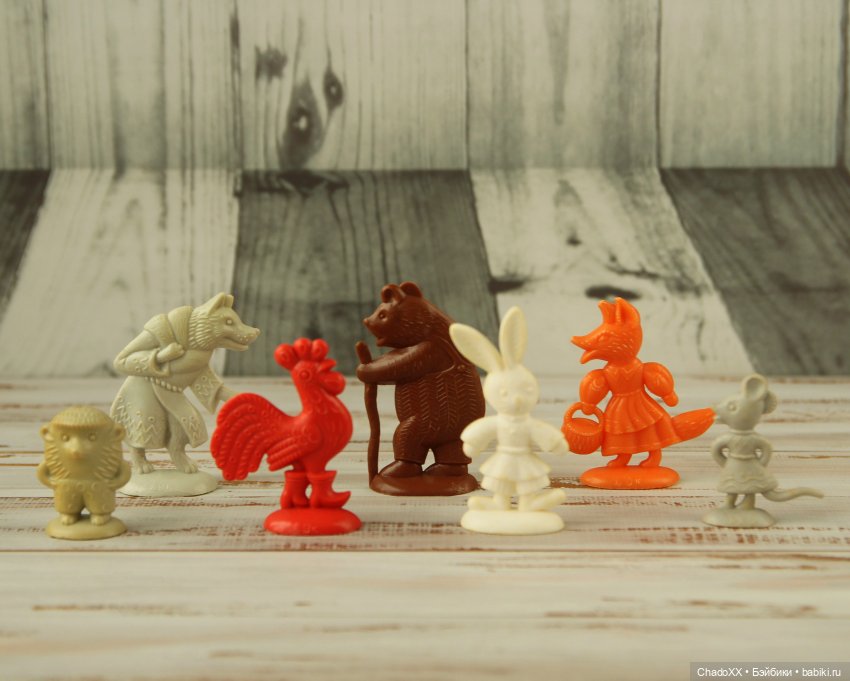 Мелкие игрушечки СССР - показываю новеньких