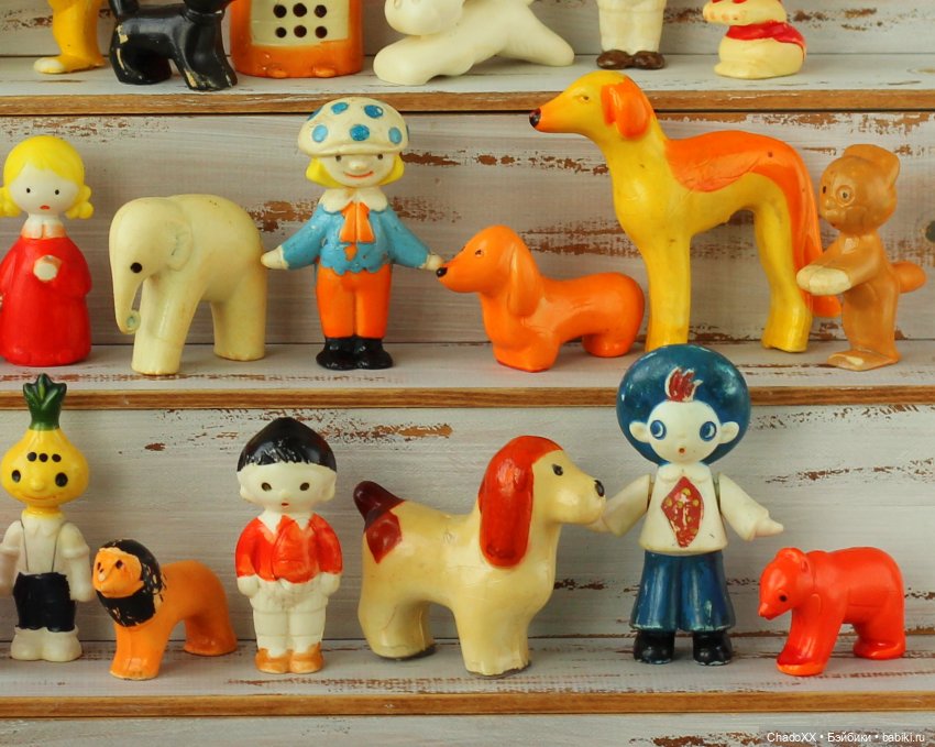 Мелкие игрушечки СССР - показываю новеньких