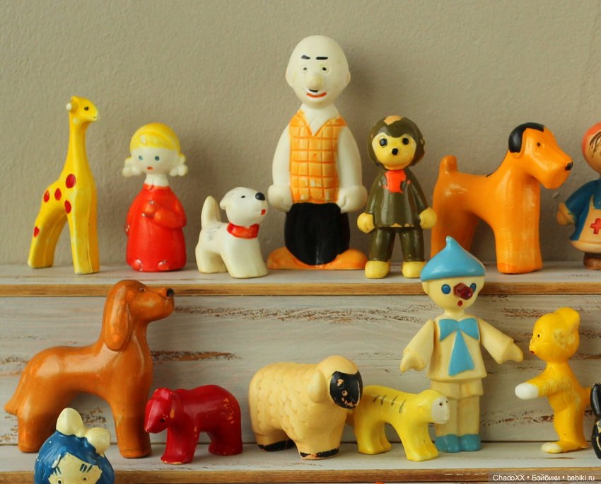 Мелкие игрушечки СССР - показываю новеньких