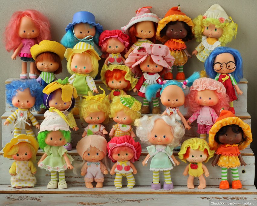 10 лет в хобби, 100-й топик, 1000 мини кукол. Показываю сразу всех мелких (фото 2)