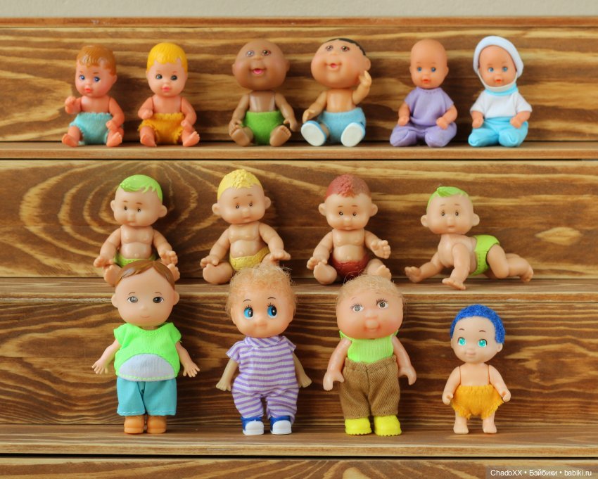 А ну-ка, парни! Обзор мужского мини-кукольного населения