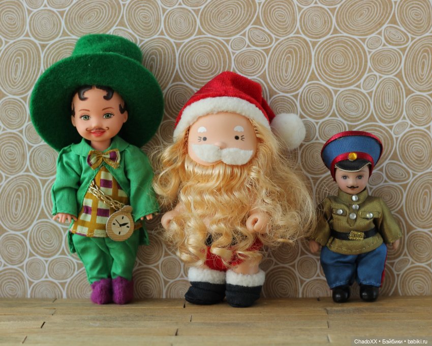 А ну-ка, парни! Обзор мужского мини-кукольного населения (фото 8)