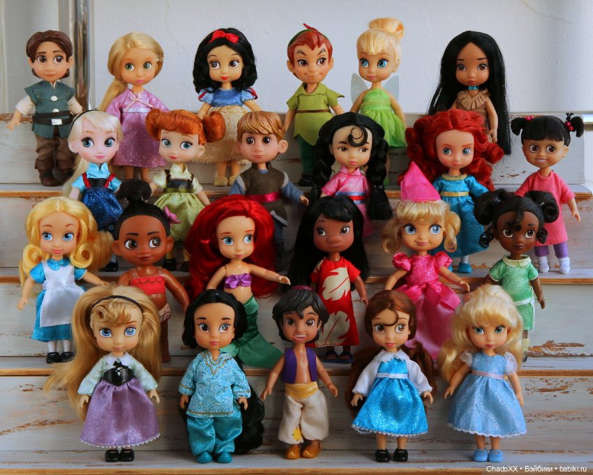 10 лет в хобби, 100-й топик, 1000 мини кукол. Показываю сразу всех мелких