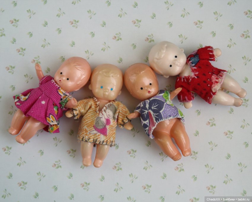 Пупсики и мини куколки СССР - кто новенький поселился у меня