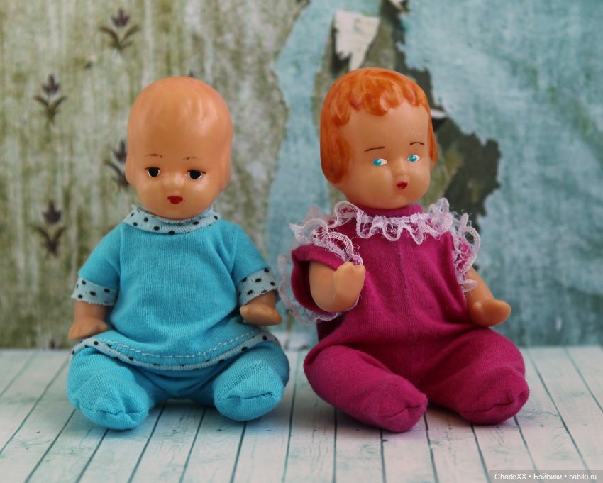 Пупсики и мини куколки СССР - кто новенький поселился у меня (фото 6)